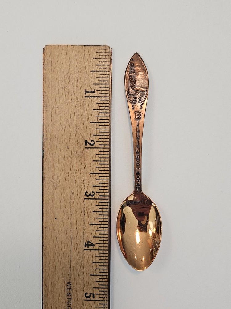 Vintage Bell Trading Post Solid Copper Souvenir Spoons 7 Available. YOUR CHOICE!
