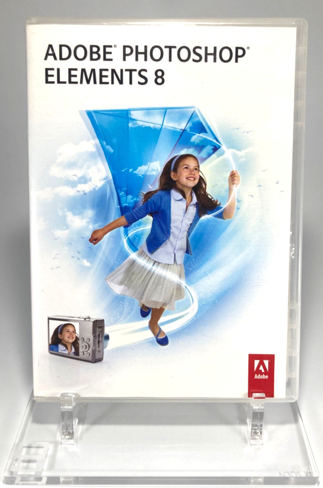 Adobe Photoshop Elements 8 Software PC DVD