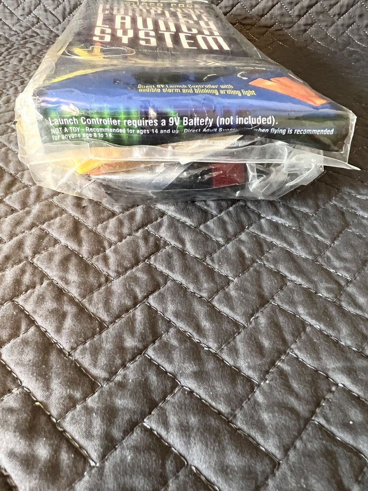 Quest Micro Roc Complete Launch System 9V Controller w/ Alarm & Blinking Light