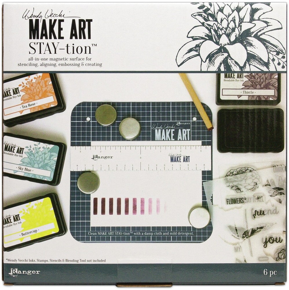 Wendy Vecchi Make Art Stay-tion 7"-