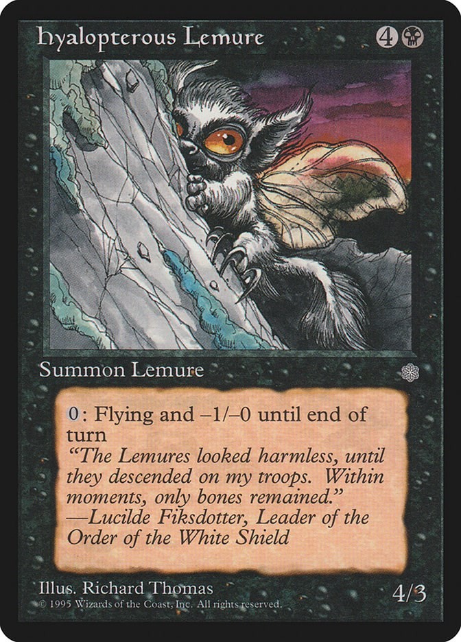 Hyalopterous Lemure Ice Age N/A MTG MP