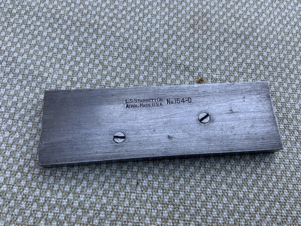 L.S. Starrett 154D Adjustable Parallel