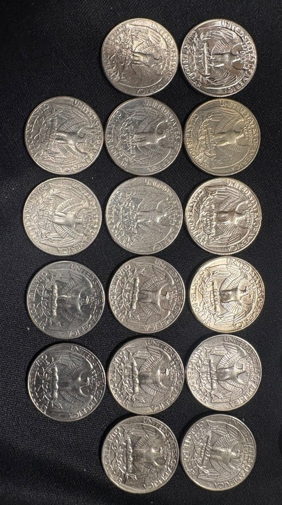 1965-1987 Both P&D Mints - Complete Set of Washington Quarters