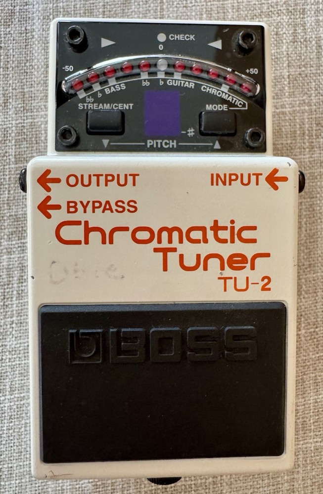Boss TU-2 Chromatic Pedal Tuner