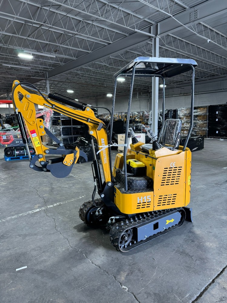 AGT Mini Excavator Digger Pilot Control System 13.5 HP Gas Engine Rubber Track