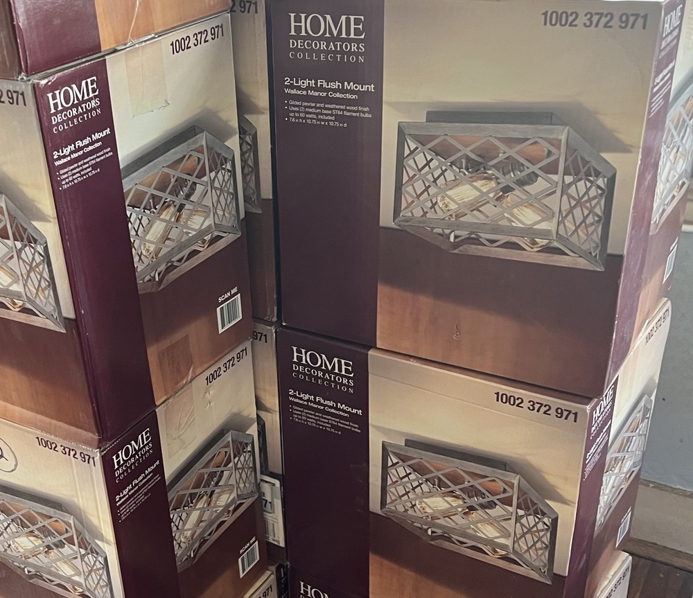 Wallace Manor Collection 2-Lite Flush Mount