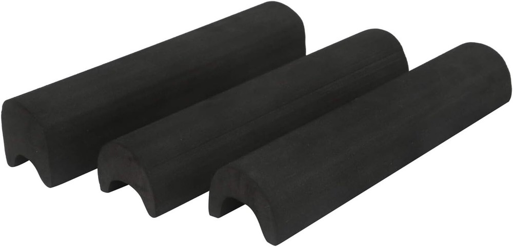 Black Cheek Riser Pads - 3 Sizes for Enhanced Comfort & Shooting Accuracy