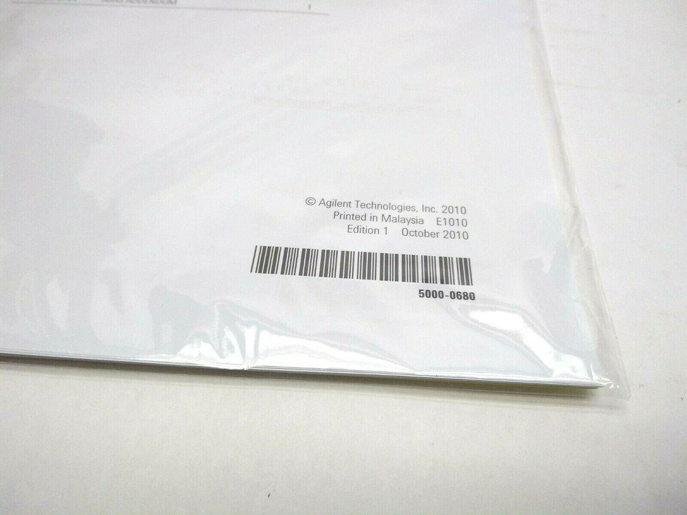 Agilent Technologies 5000-0680 Supplemental Documents for 34972A