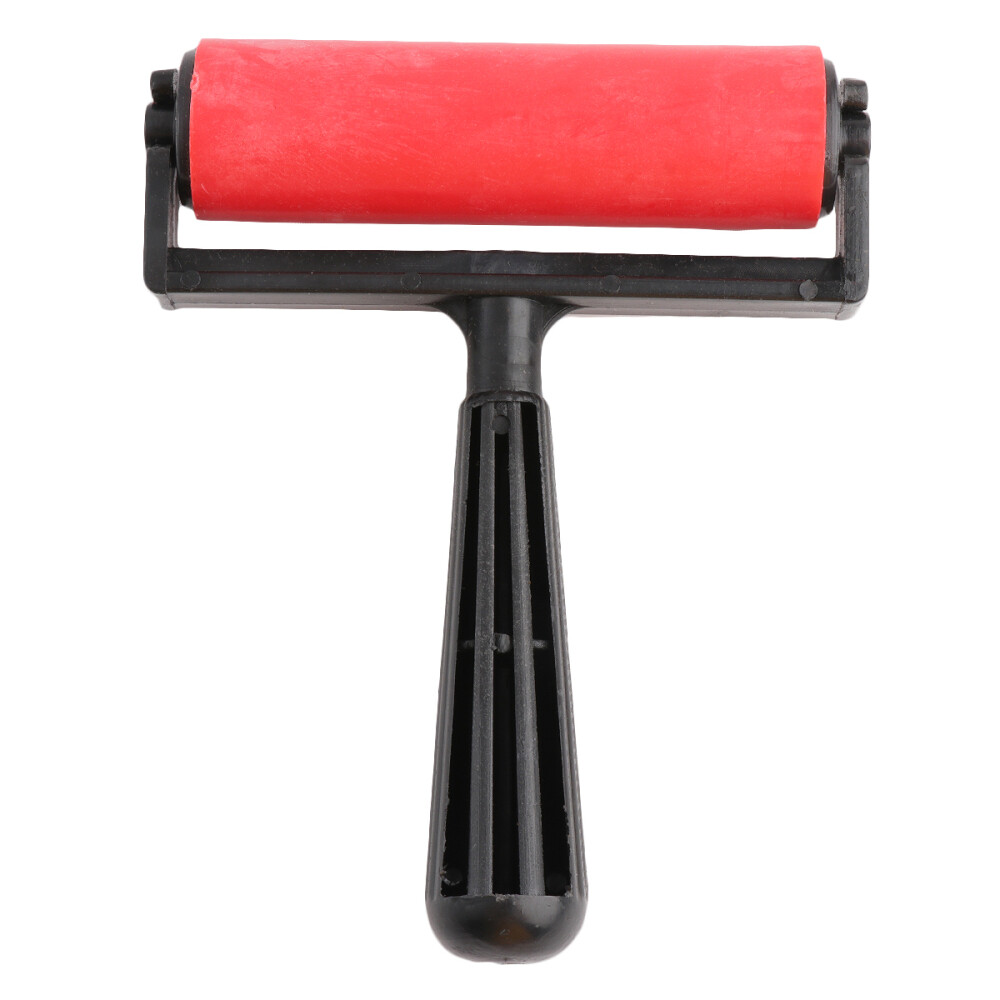 Rubber Glue Roller for Construction Tools Printmaking Brayer Rubber Brayer