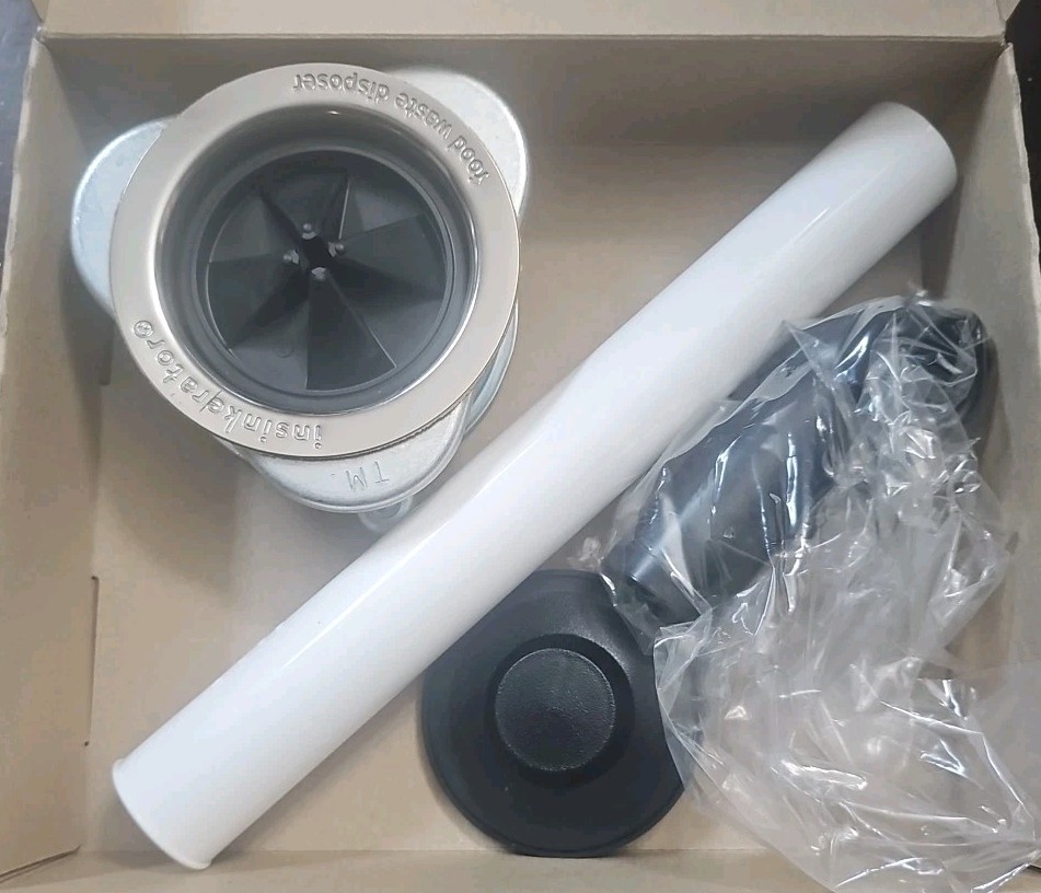 InSinkErator Evolution Compact 3/4 HP Garbage Disposal Quiet Series DAMAGE Box