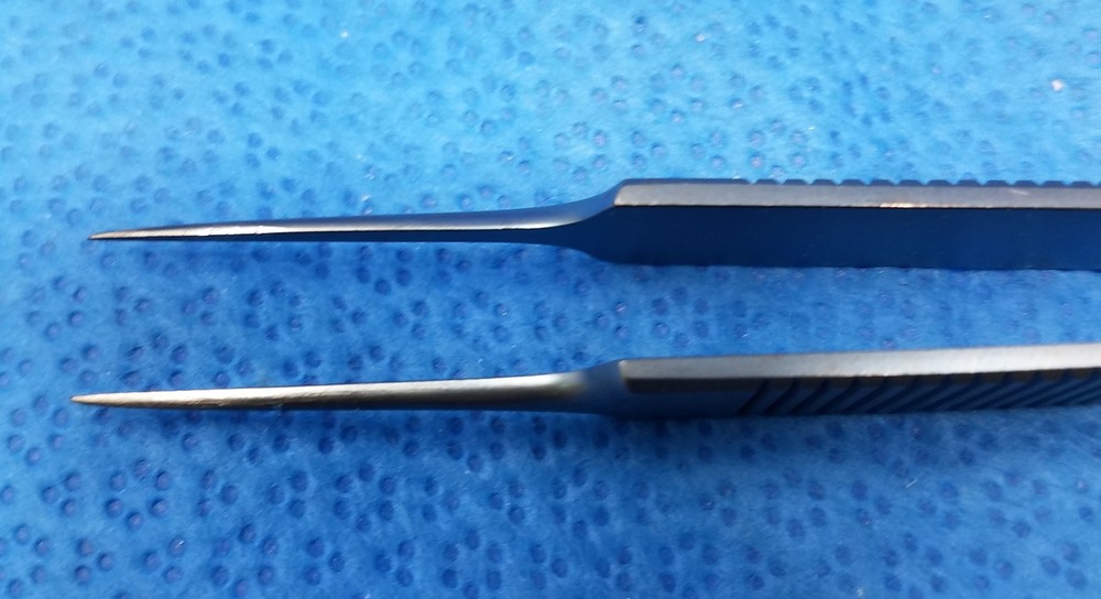 Codman 80-1552 Malis Forceps, Titanium, Straight