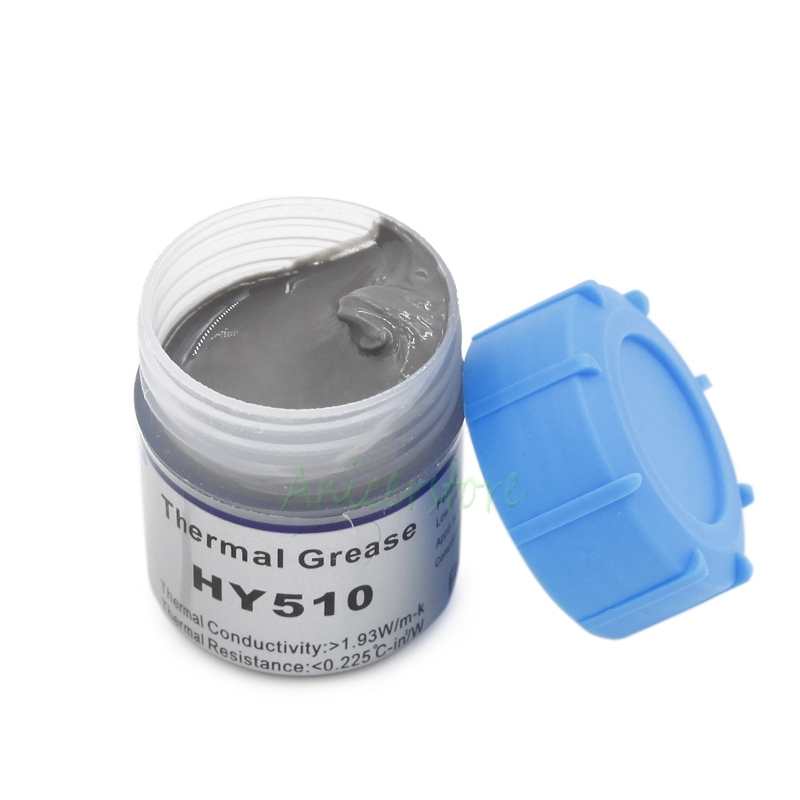 4pcs 20g Gold Silver Grey White Silicone Compound Thermal Grease Paste For CPU