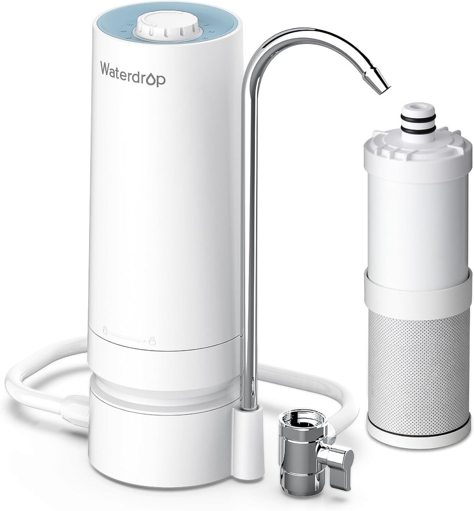 Waterdrop Countertop Water Filter, Filter Life Reminder,4000 Gallons,WD-CTF-07