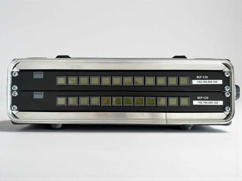 Barco RCP-120 Remote Control Panel for FSN Series Multi-Format Switcher PPU