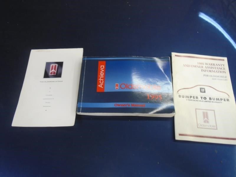 ACHIEVA 1995 Owners Manual