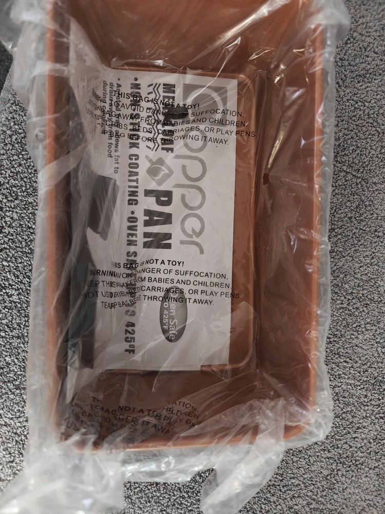 Copper Meat Loaf Pan