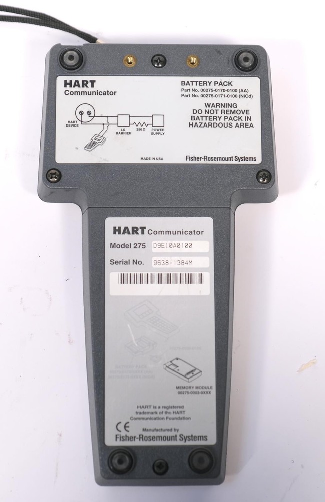 Fisher-Rosemount Hart 275 Field Communicator