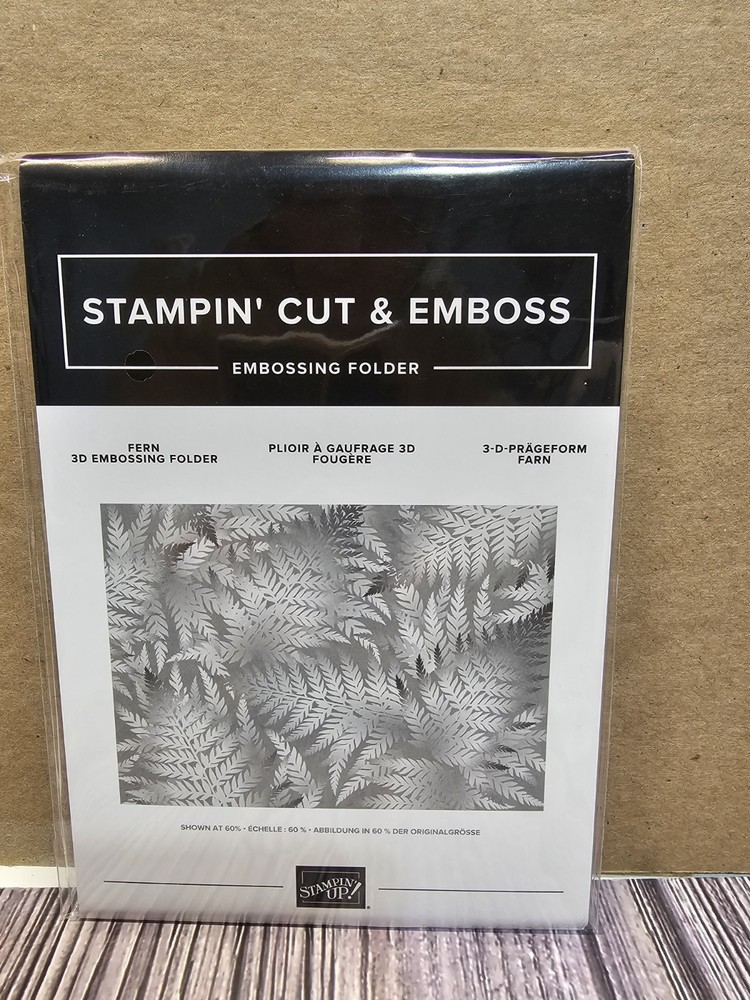 Stampin' UP! FERN 3D Embossing Folder