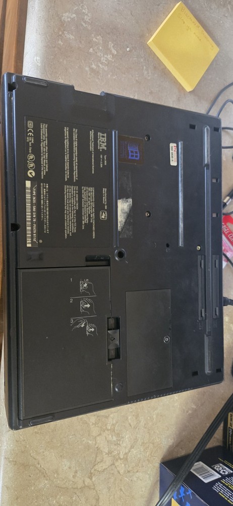 Vintage IBM ThinkPad 380ED Laptop AS-IS
