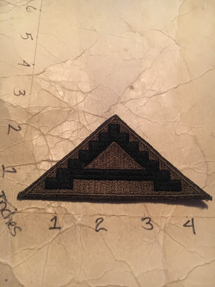 US 7th Army m/e subdued patch 10/9/25
