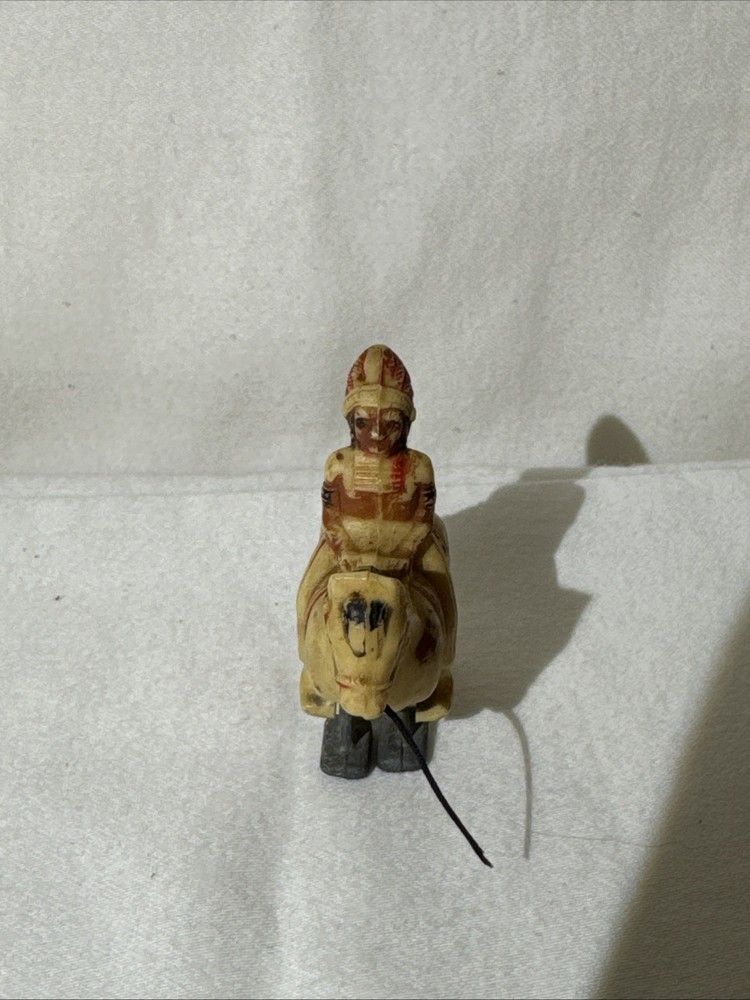 Vintage Miniature Indian Pull Toy