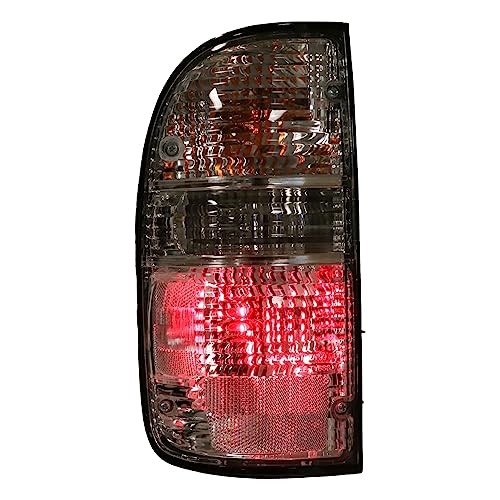 2-Pack Tail Lights Assembly Smoked with Bulbs Driver & Passenger Side