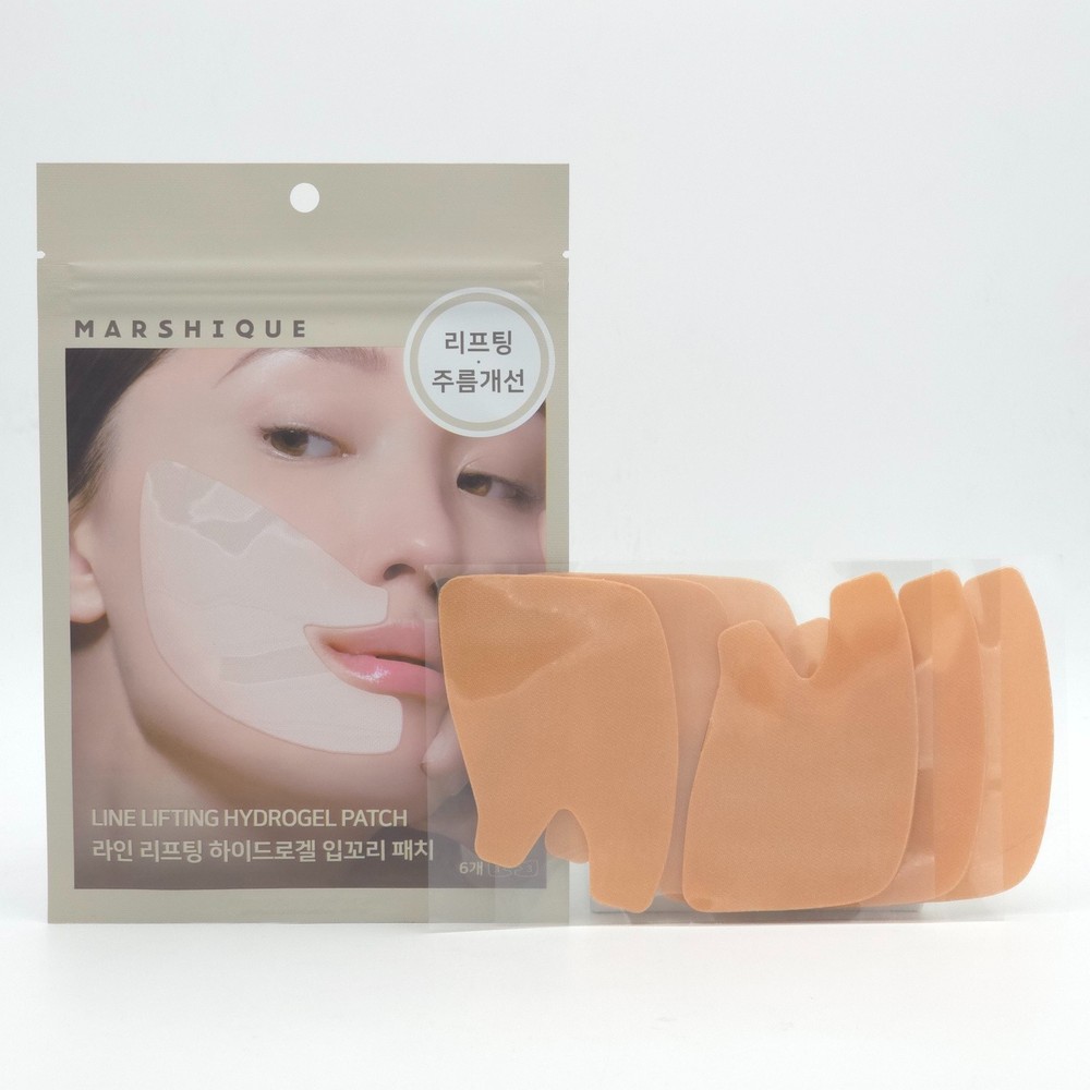 Marshique Line Lifting Hydrogel Patch 2 pair x 3pcs Anti Wrinkle K-Beauty