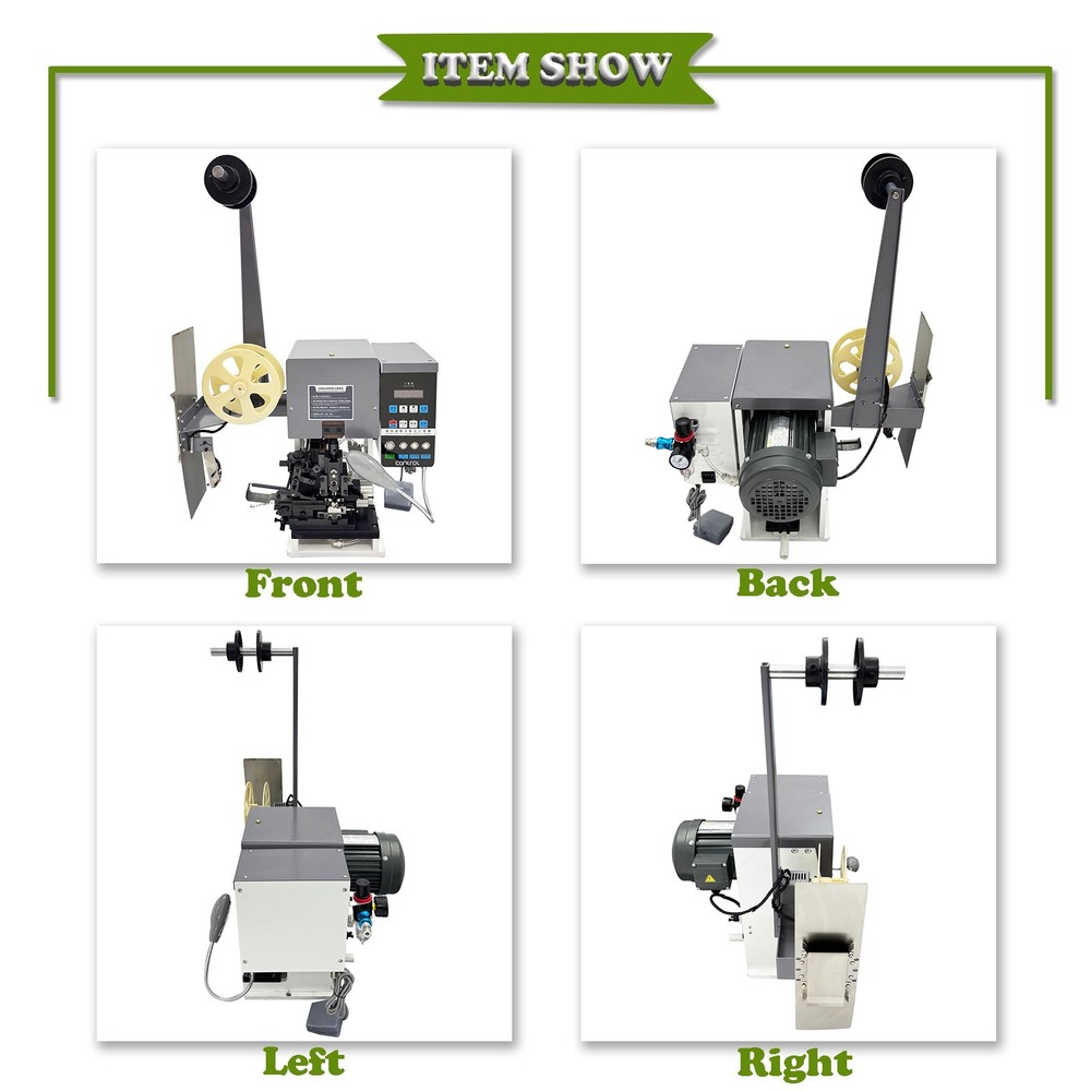 220V Multi Core Cable Wire Stripping Terminal Machine with 110V Transformer