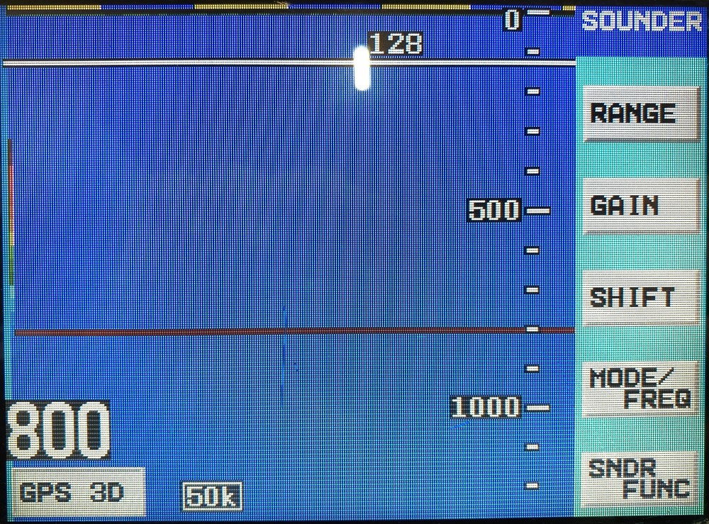 Furuno GP-1850DF Plotter/Sounder Display w/Suncover *See Description*