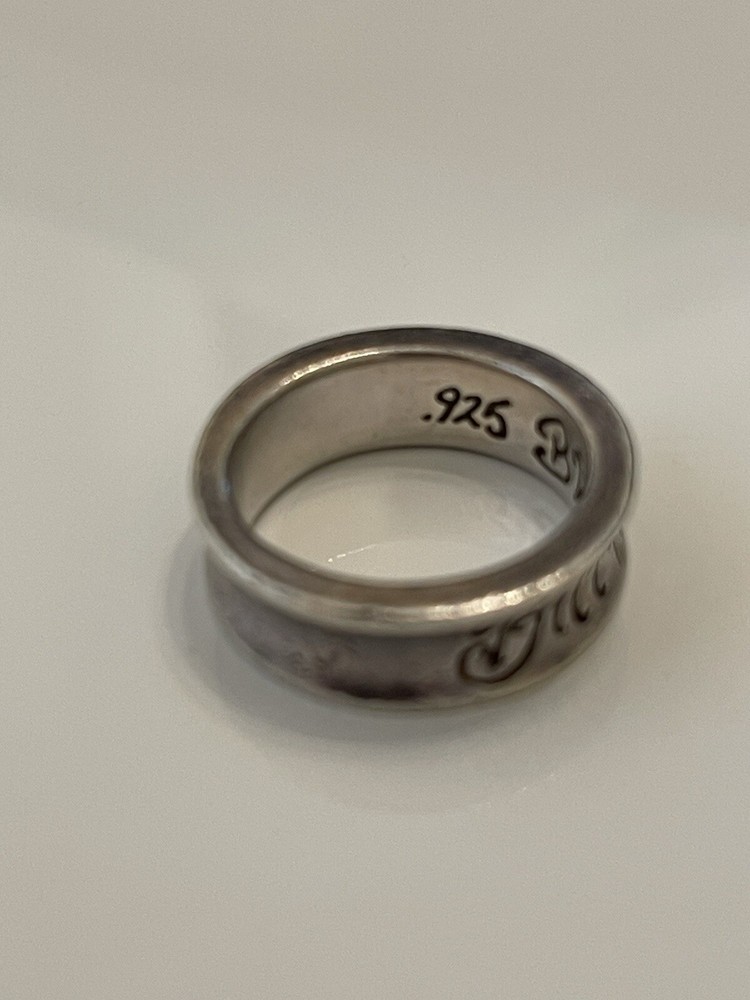 Bill Wall Denim Sterling Silver Ring US Size 8