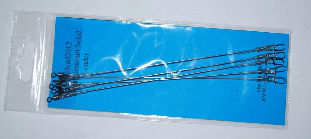 5 pack micro jerkbait solid leader Traces