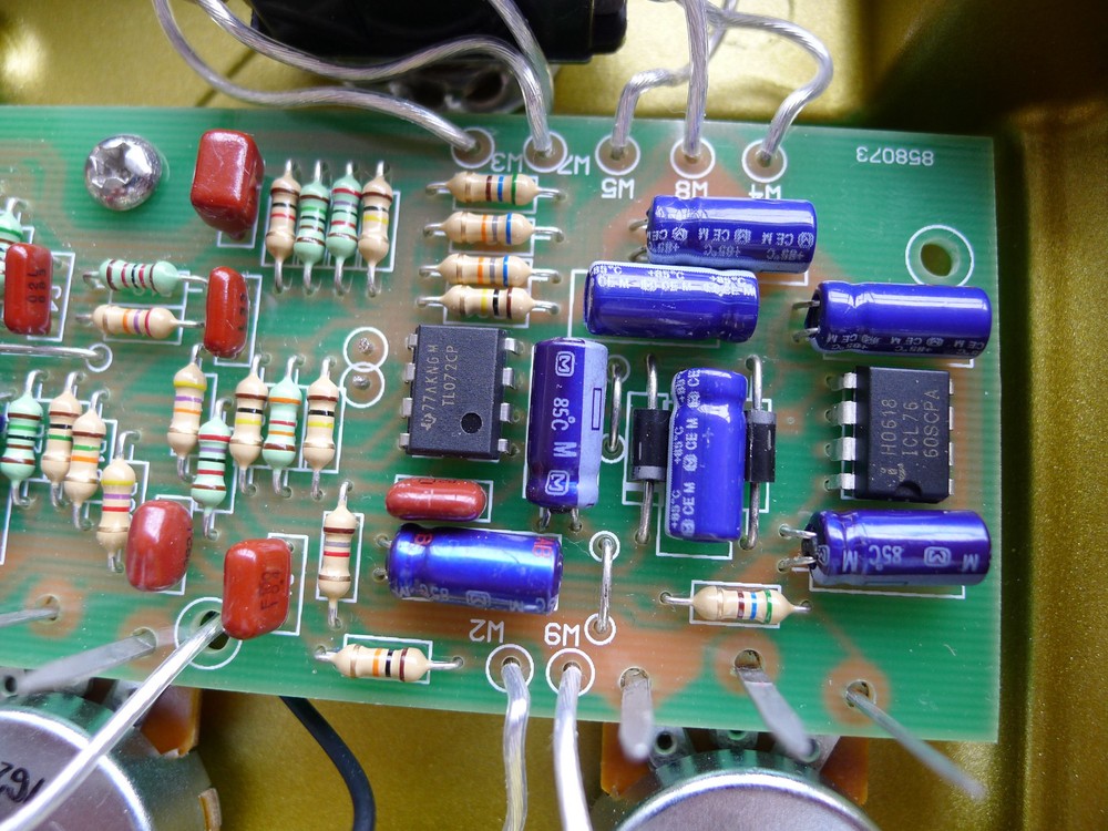 Professional Guitar Overdrive Boost Effects Pedal ----Completed DIY