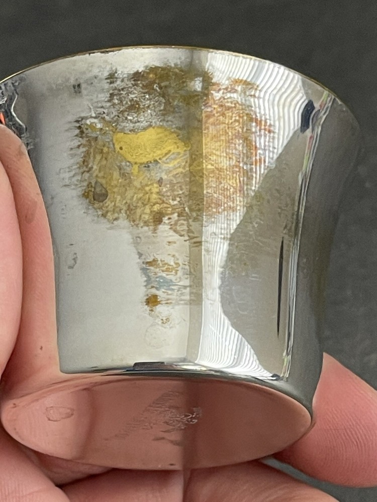 F.B Rogers silver co, small cup
