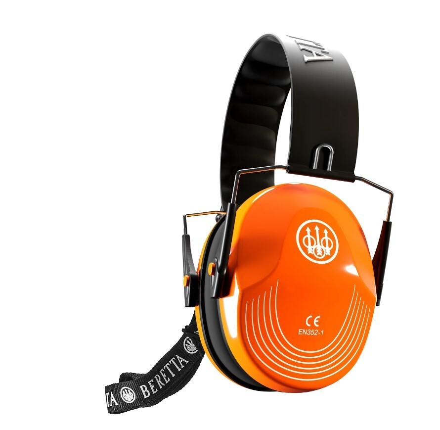 Beretta Standard Earmuff 25db Muff Hearing Protector CF1000000204FF ORANGE