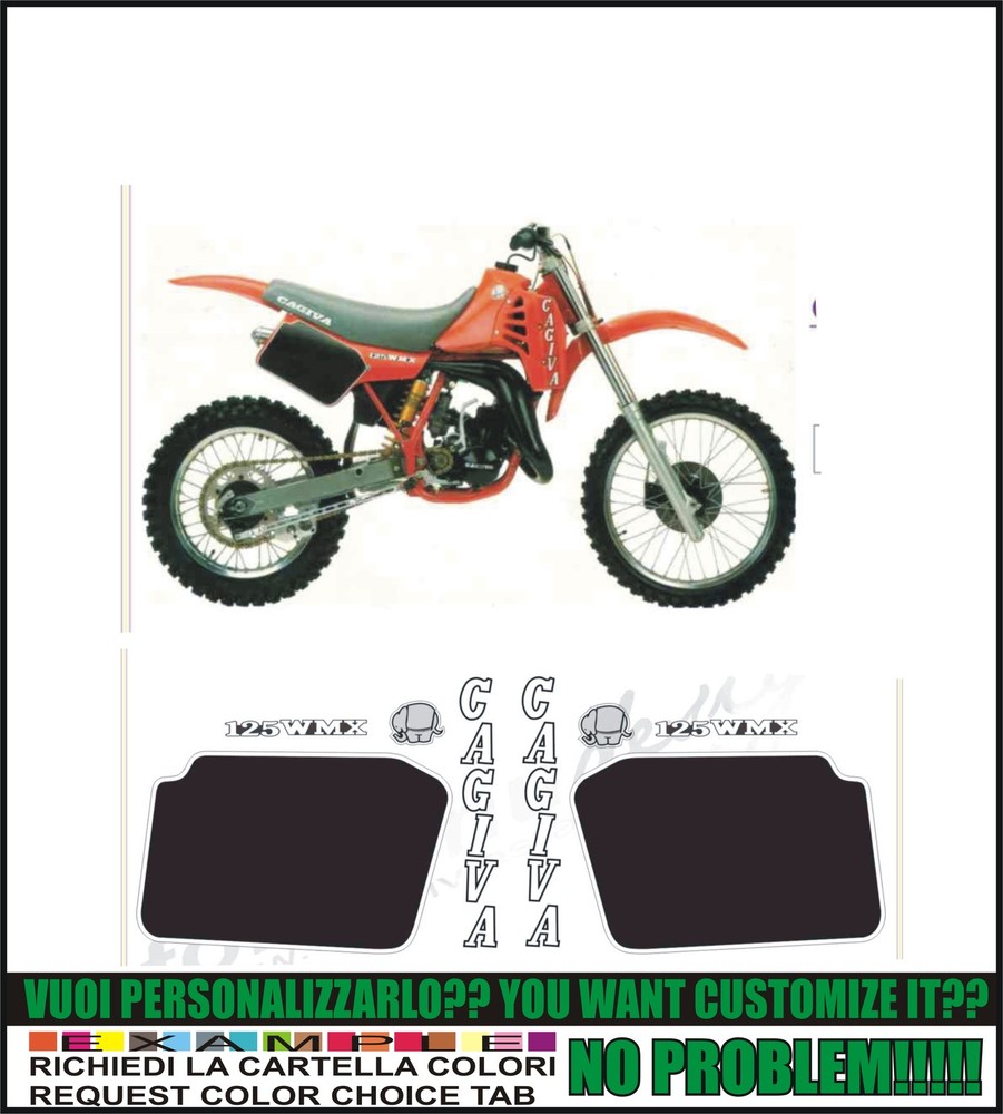 WMX 125 1985 Adhesives Compatible Kit