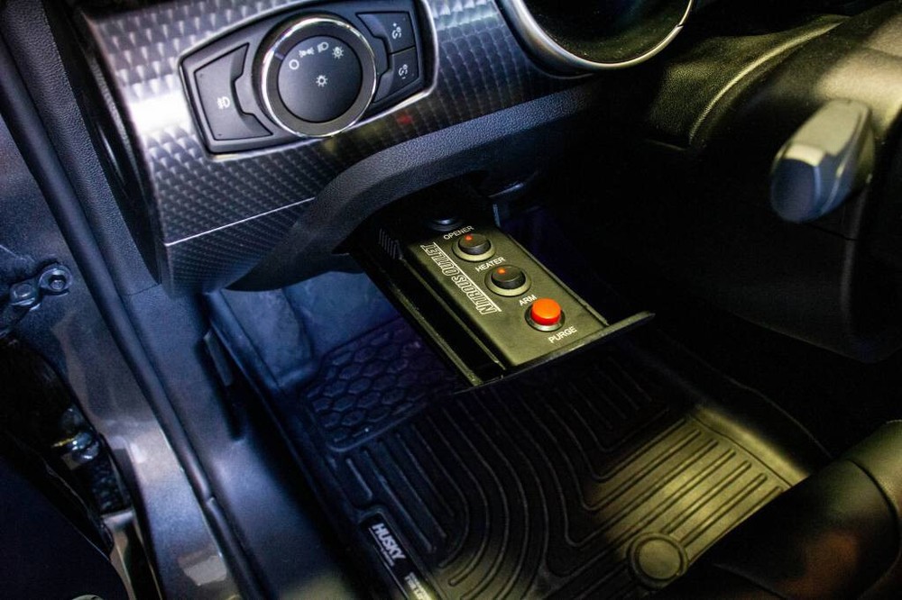 00-11039 Nitrous Outlet 2015-2020 Ford Mustang Sunglass Cubby Switch Panel Kit