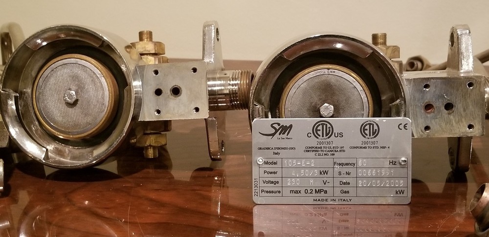 La San Marco Espresso Machine Group Head