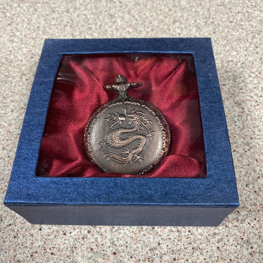 Quartz Pocket Watch In Box