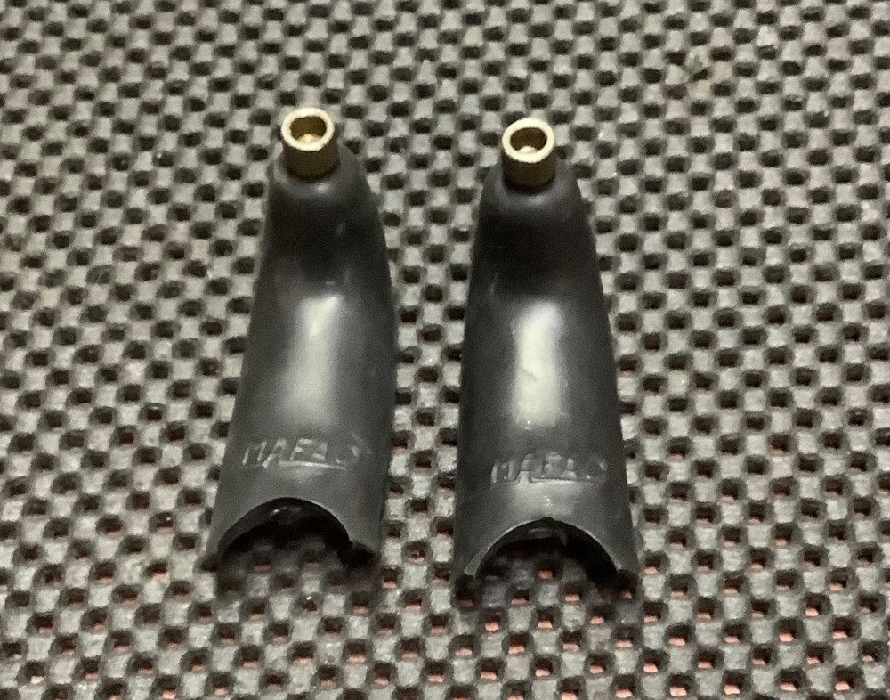 Mafac Half Hoods: Black (pair)