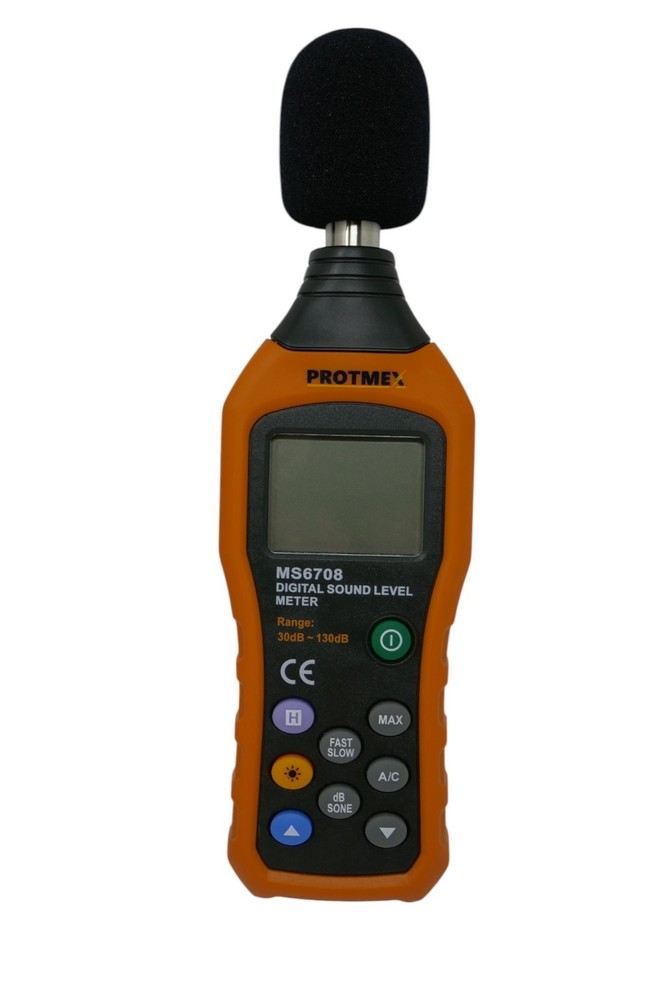 Protmex Sound Level Meter Digital Sound Level Meter Reader PT6708