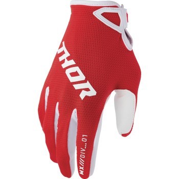 Thor Ridemode Static Gloves - Red - Men's Size Medium 3330-8339
