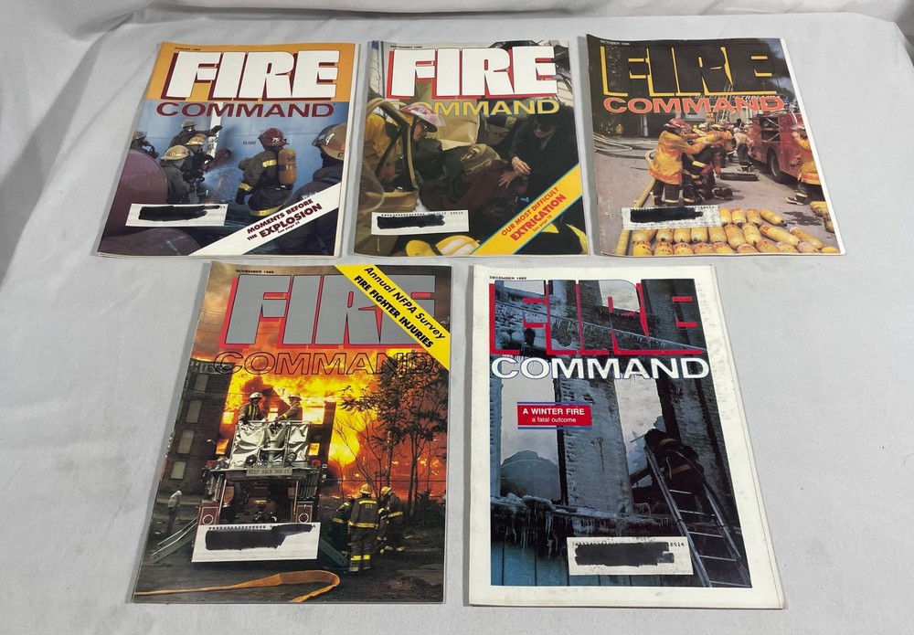 FIRE COMMAND magazine 11 issues from 1985