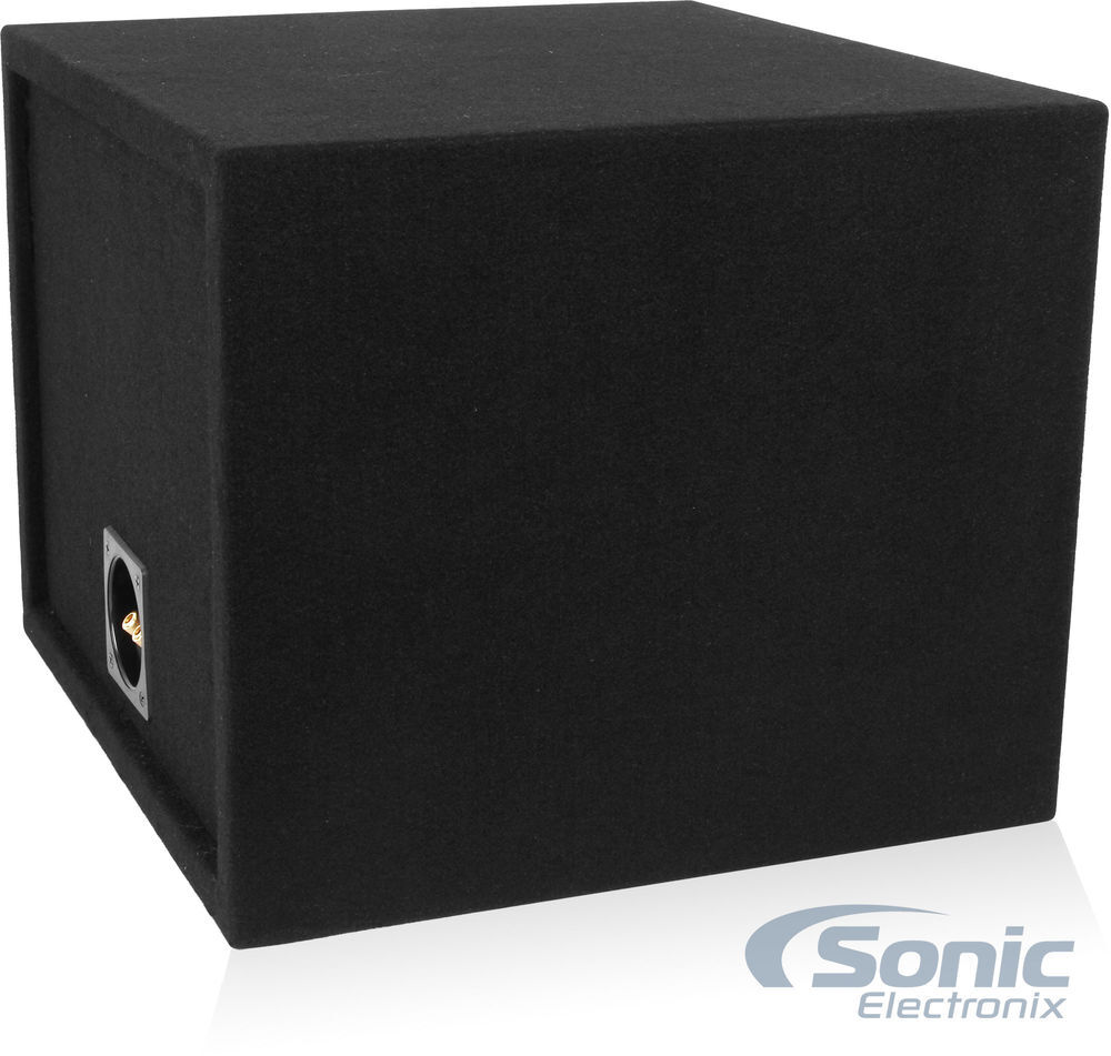 MDFS1012 | 10" Sealed Subwoofer Enclosure/Box (1.2 cu ft.)