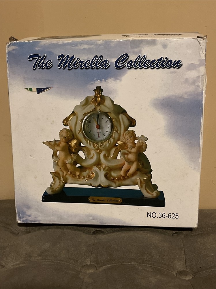 The Mirella Collection Angel Clock 36-625