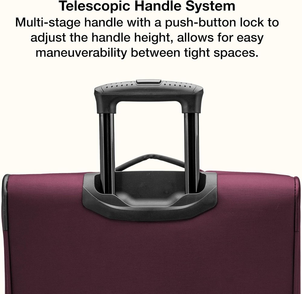 Anzio Spinner Suitcase - Lightweight & Water-Resistant