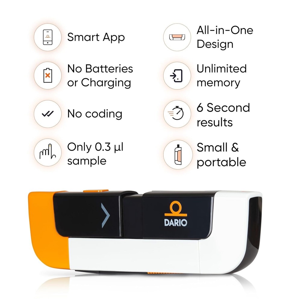 All-in-One Diabetes Testing Kit with Glucometer, Lancets & Strips for Android