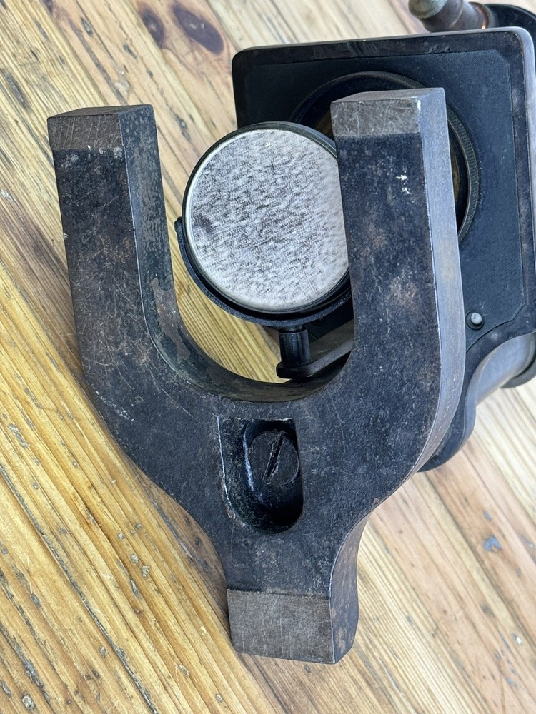 VINTAGE EARLY 1900'S SPENCER BRASS MICROSCOPE