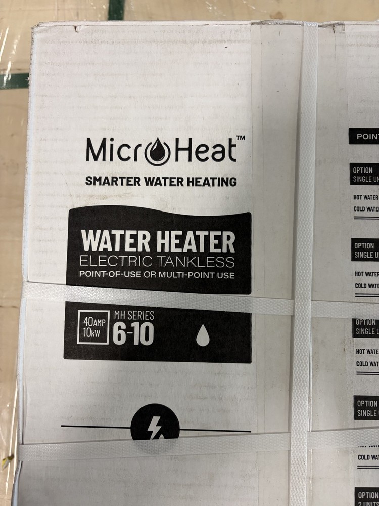 JVIS Micro-Heat MH SERIES 6-10 Smart Tankless Electric Water Heater 240V 40A