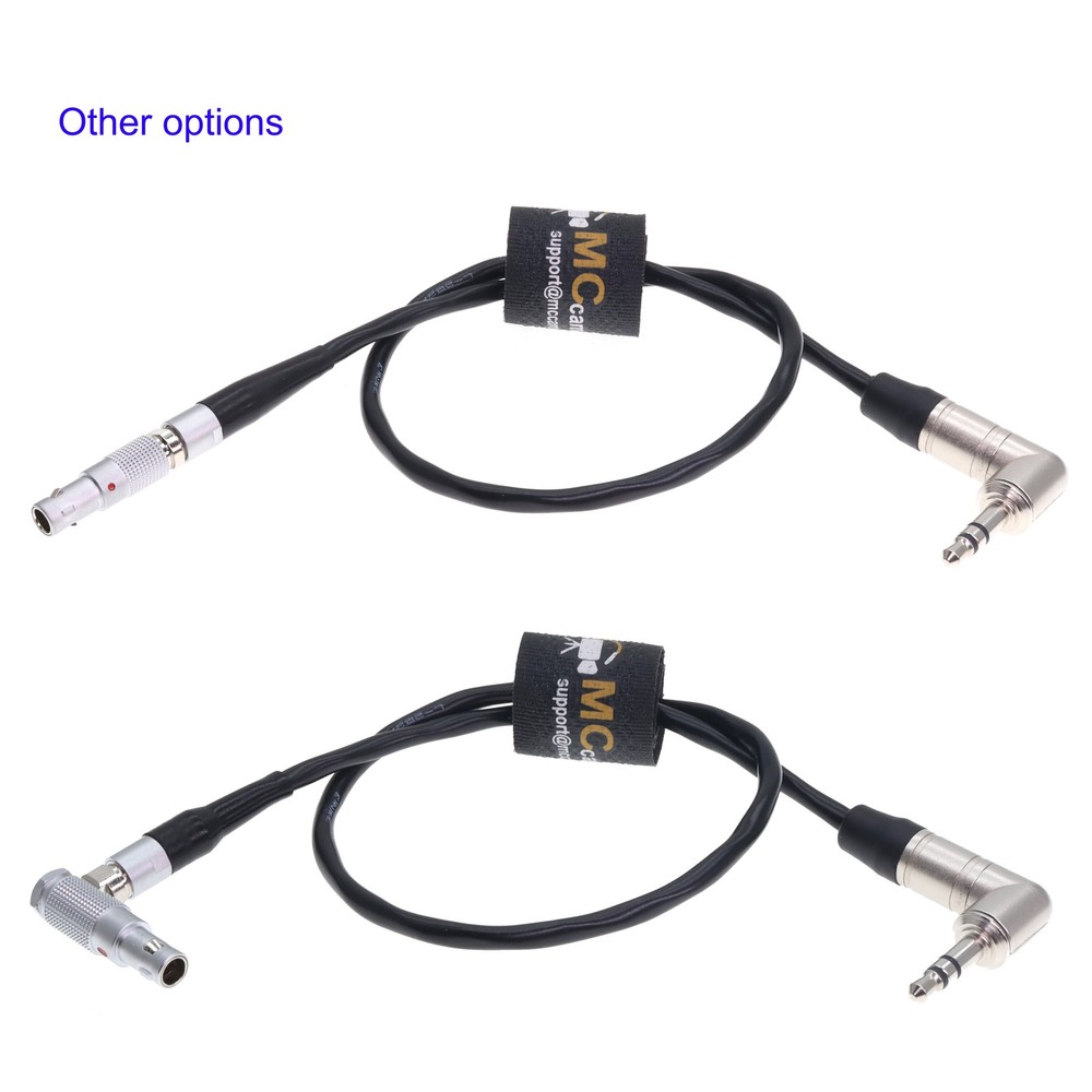 3.5mm TRS Jack to 4 Pin Tentacle Sync Timecode Cable for RED Epic Gemini Camera