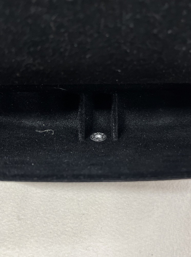 Ray Ban Sunglasses Case Only Black Snap Button Closure